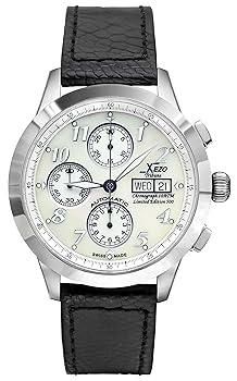 Amazon.co.jp: XezoメンズTribuneスイス製Valjoux 7750自動